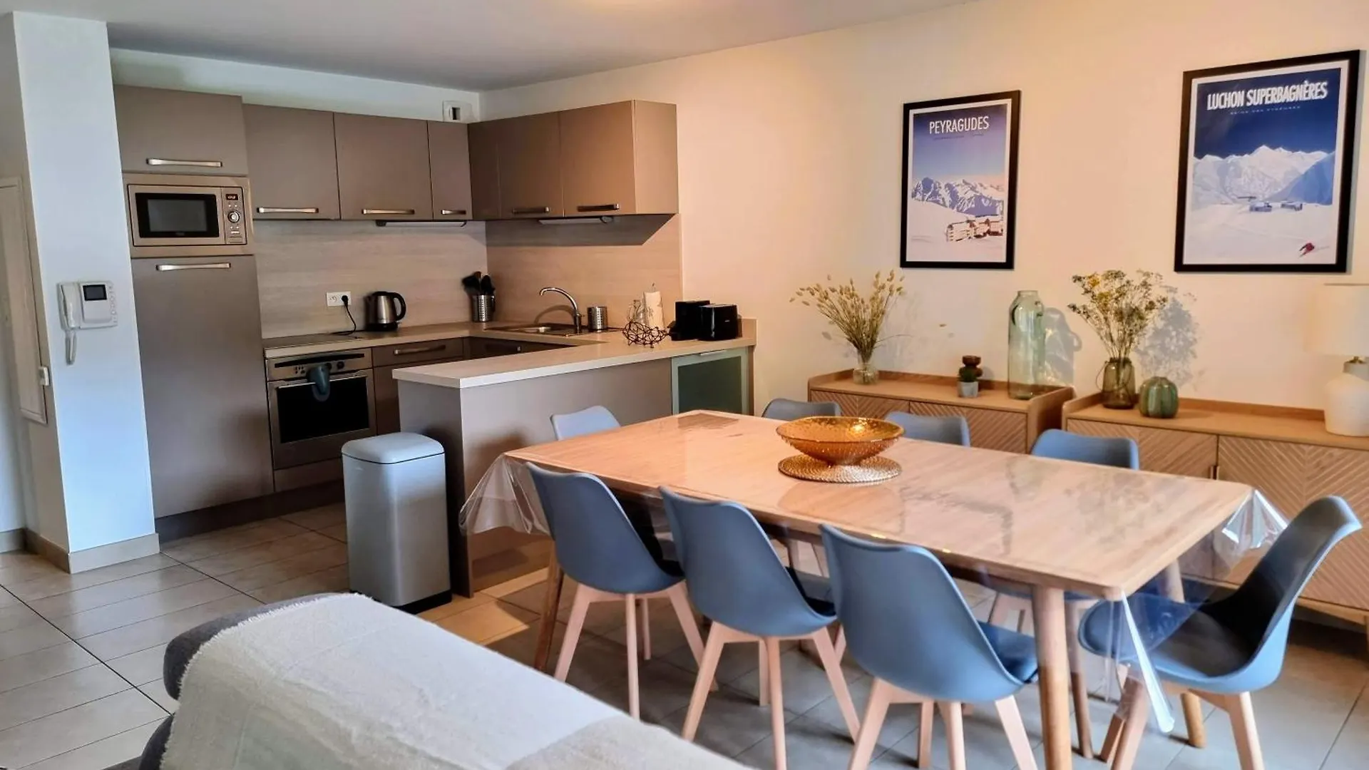 Luchon Superbe Appartement 8 Places 80M2 Vue Montagne 180 Saint-Mamet
